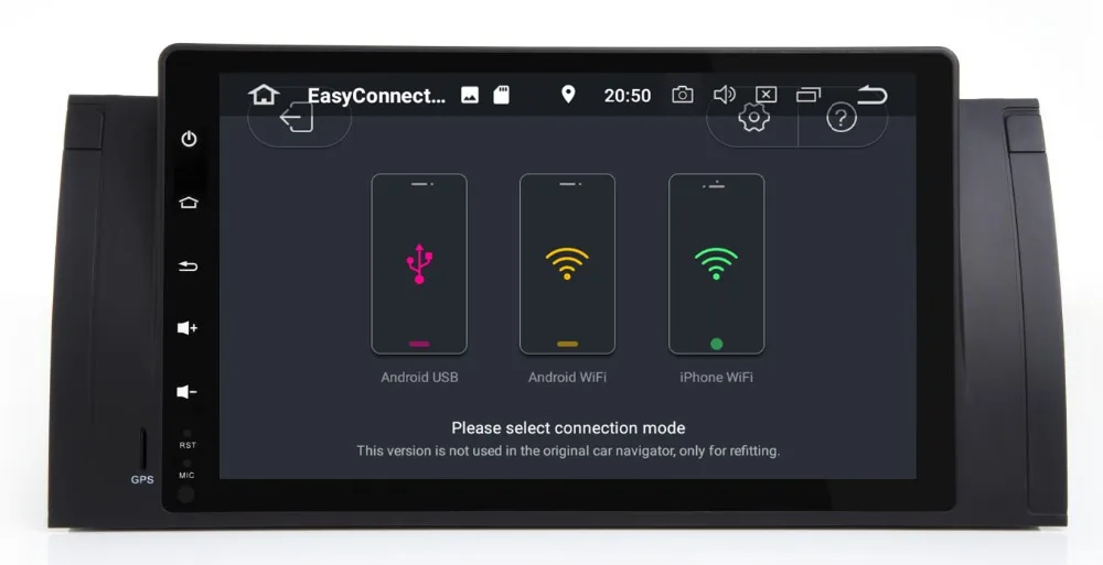 Discount 9"Android9.0 QuadCore Car NO DVD Stereo GPS for BMW 5 Series E39 E53 X5 M5 With BT Wifi Radio Canbus 4G WIFI SWC DVR DAB BT MAPS 5