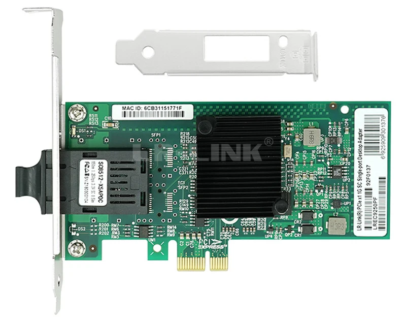 LR-LINK 9250PF 1000Mb PCI-E волоконно-оптический сетевой адаптер Gigabit Ethernet сетевой карты Настольный контроллер Intel I350 NIC