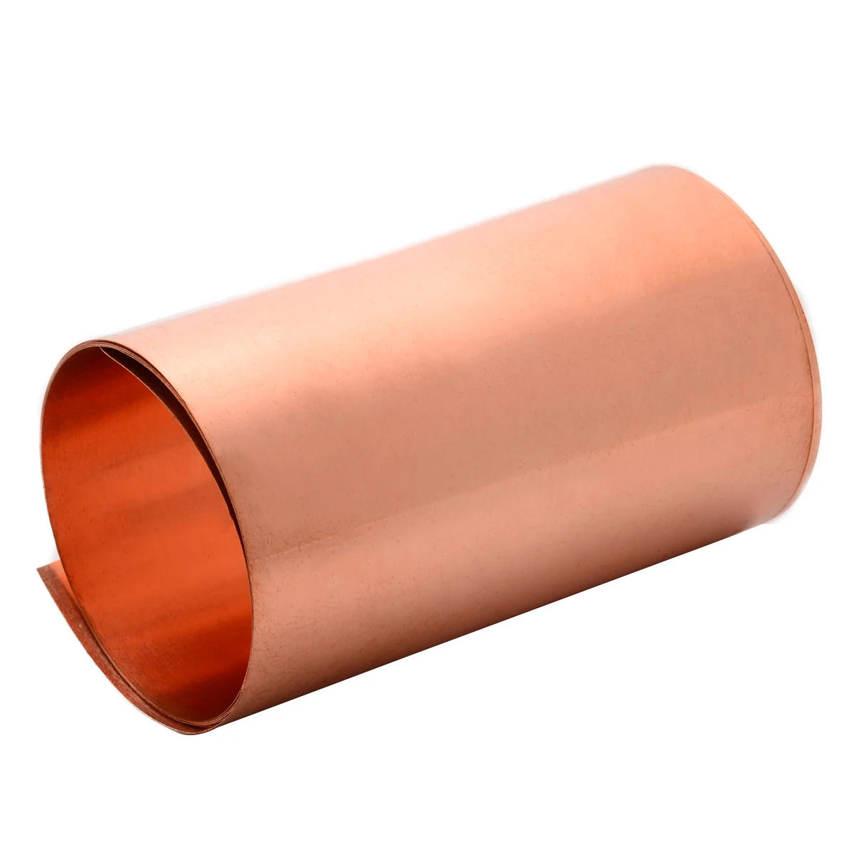 99.9% Pure Copper Cu Metal Sheet Plate Foil Roll Tape for Industry Supply 0.2mmx100mmx1000mm