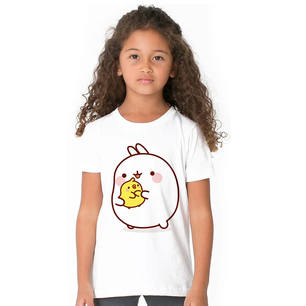 Cartoon Molang and Piupiu Kids Girl T Shirt Cute Rabbit Molang Baby T-shirt Toddler Summer Molang Bunny Tshirt Children Tops Tee Cartoon Molang and Piupiu Kids Girl T Shirt Cute Rabbit Molang Baby T-shirt Toddler Summer Molang Bunny Tshirt Children Tops Tee