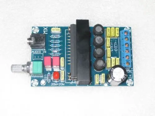 DC 12V TA2020 класс T 20W + двойной стерео цифровой аудио усилитель amp доска автомобильный