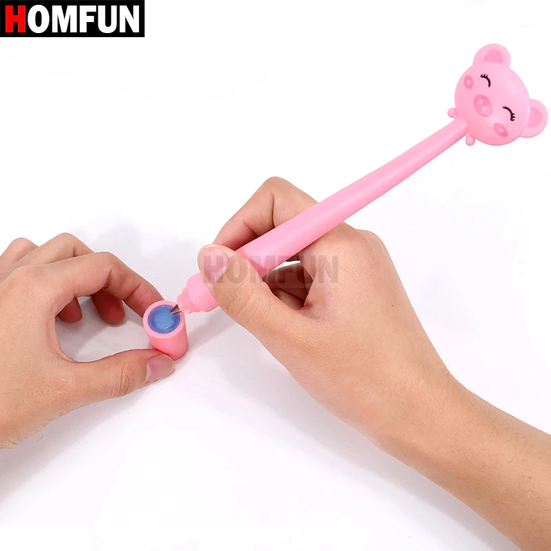 Ручка для алмазной вышивки HOMFUN 5D ручка карандаш с мультяшным рисунком стразы