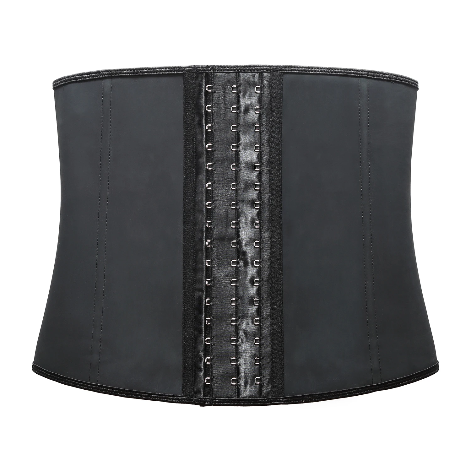 FakMe Womens Latex Sport Girdle Waist Trainer Corsets Hourglass Body Shaper