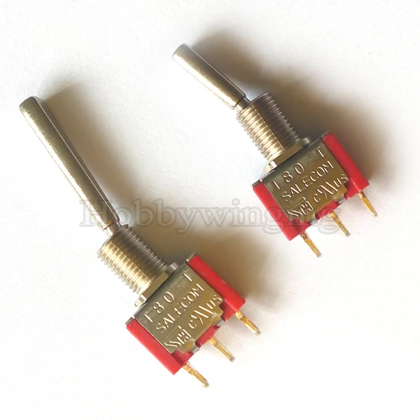 

Free shipping WFLY Salecom T80-T Miniature Toggle Switch for 9CH Transmitter Two Gear Short Handle +Two Gear Long Handle
