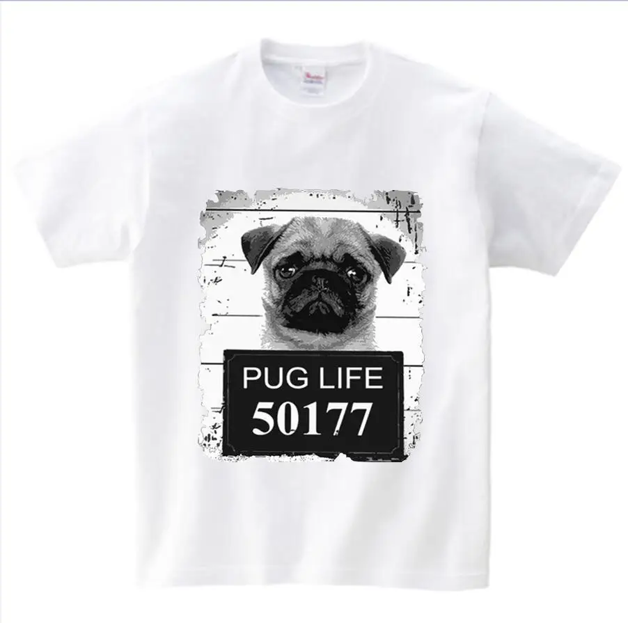 Pug Life Child Short-Sleeved Tee Tops