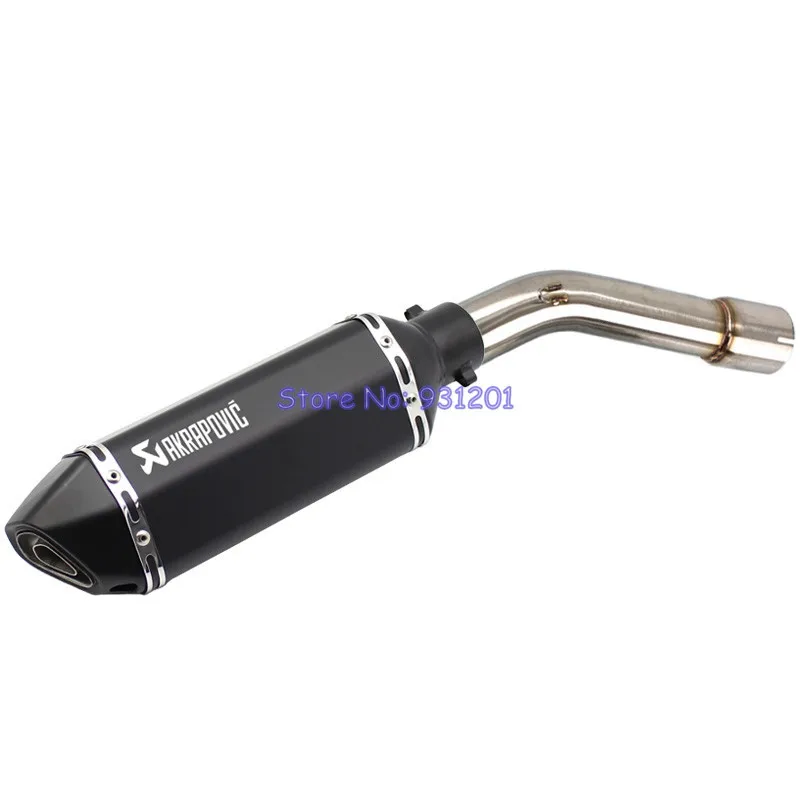 Мотоцикл Akrapovic глушитель выхлопной трубы для FZ1 FZ1N FZ1000 подключение средней с