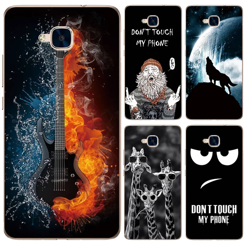 

Case For Huawei Honor 5C Printing Drawing Design Patterned TPU Soft Shell For Honor 5C Case Back Cover EU Version No Fingerprint