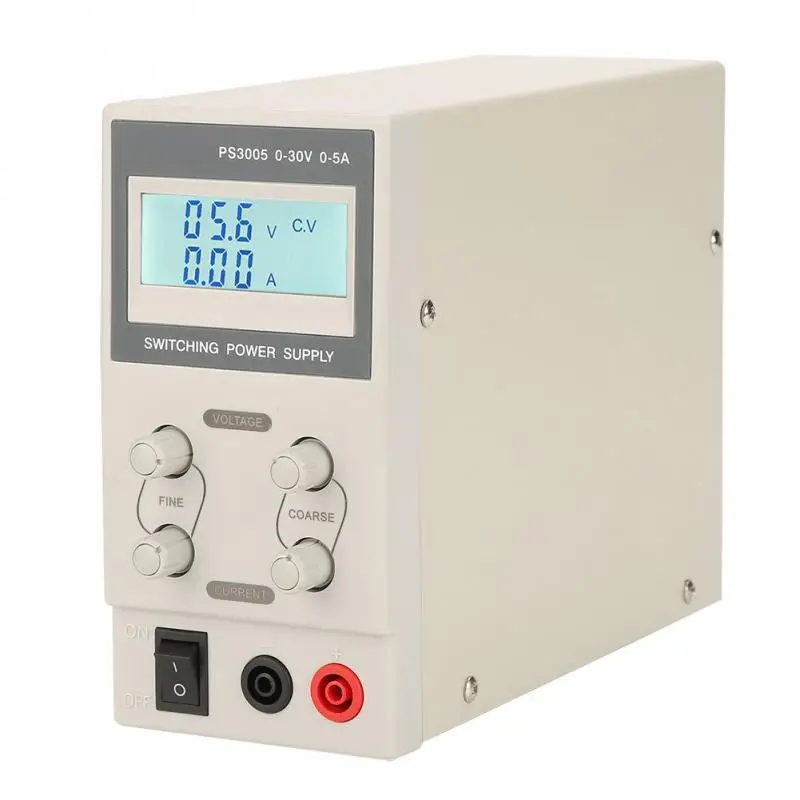 

30V 10A 150W 300W PS3005 PS6005 PS3010 Adjustable Regulated Power Supply Laboratory DC Switching Power Supply 110V 220V EU Plug