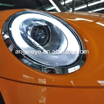 شراء ل Bmw For Mini Cooper F56 الصمام الأمامي ضوء رئيس مصباح 2014 سنة كروم الإسكان Jy