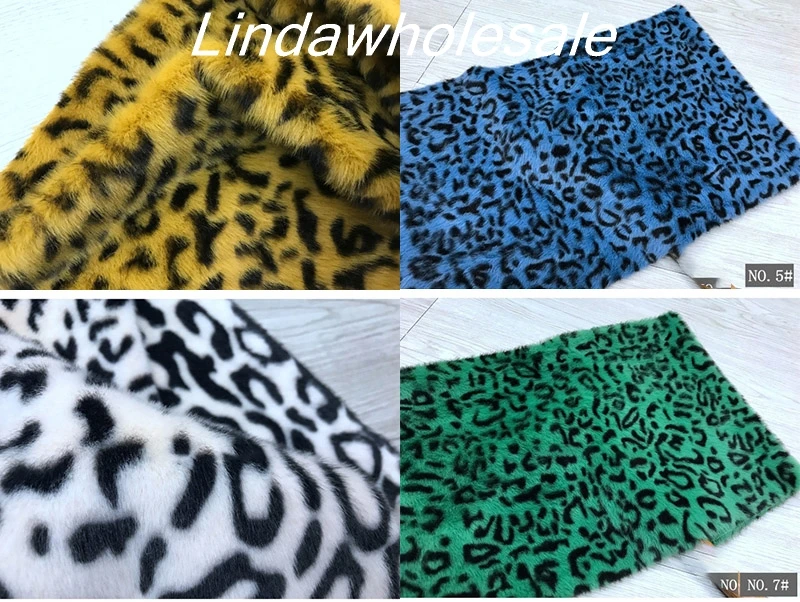 Плюшевая ткань с леопардовым принтом, декоративный коврик для интерьера, Фотографическая фоновая ткань, войлочная ткань, 160*45 см(полуярд)/шт