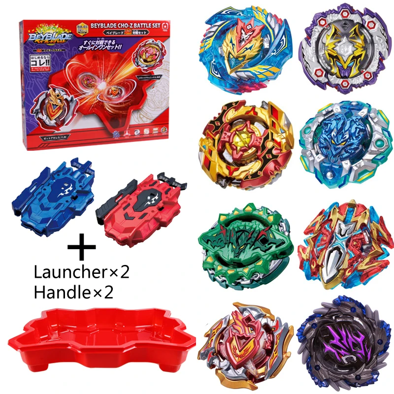 

8pcs/set Beyblade Bayblade Red Gyroscope Disk Burst Toys Arena Sale Gyro Disk Bursting Gyroscope Bey Blade Top for Children