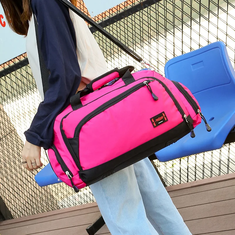 2018 New Waterproof Gym Bag Man Fitness Training Sports Bag Portable Shoulder Bag Women Travel Handbag Duffle Bag 2018 New Waterproof Gym Bag Man Fitness Training Sports Bag Portable Shoulder Bag Women Travel Handbag Duffle Bag