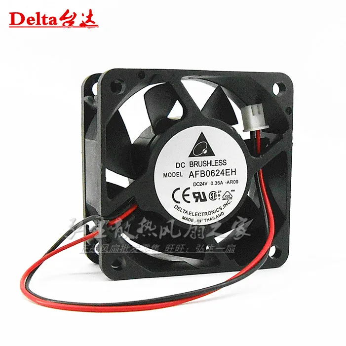 Серверный охлаждающий вентилятор Delta Electronics AFB0624EH AR00 постоянный ток 24 В 0 36 А 60x60x25