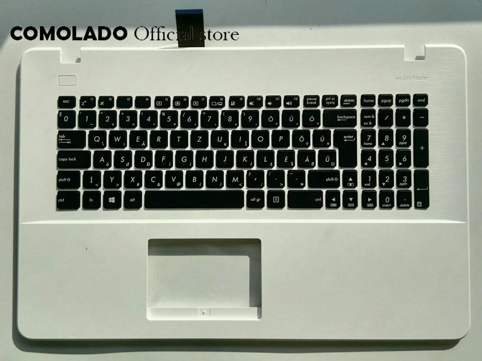 

HU Hungary keyboard for Asus X751 X751LK X751LKB X751LN X751LNB with white palmrest keyboard HU Layout