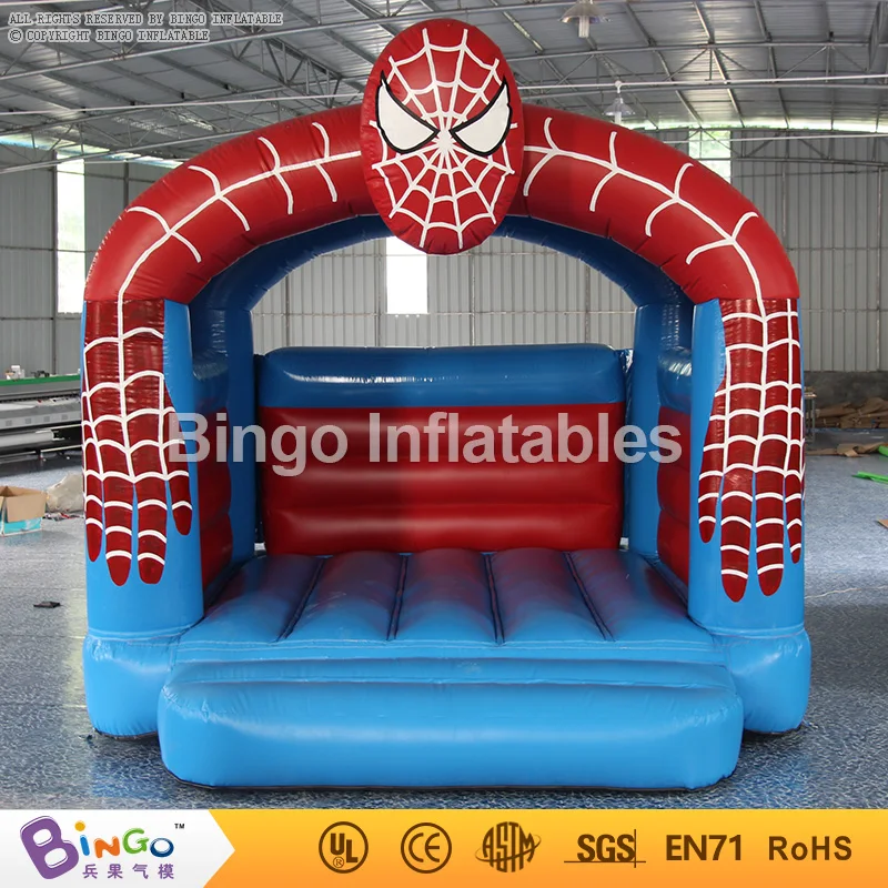 Hot sales PVC high quality spiderman inflatable bounce house toys/inflatable bouncer 4x4x4m BG-G0033 toy