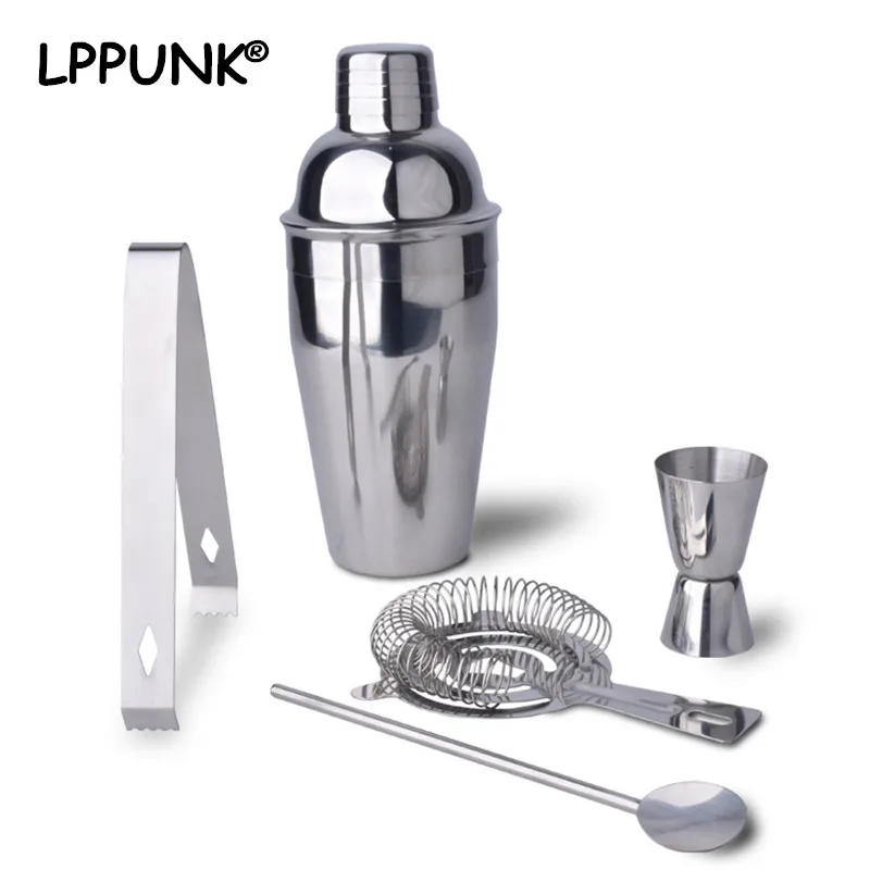 New arrival bar tools bpa free Stainless steel 304 cocktail shakers