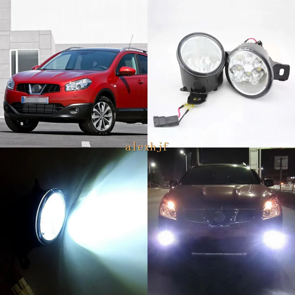 July King 18W 6LEDs H11 LED Fog Lamp Assembly Case for Nissan Dualis Qashqai 2007~2015, 6500K 1260LM LED Daytime Running Lights цена July King 18W 6LEDs H11 LED Fog Lamp Assembly Case for Nissan Dualis Qashqai 2007~2015, 6500K 1260LM LED Daytime Running Lights цены онлайн