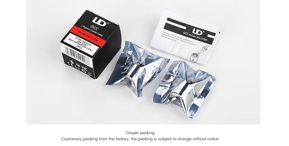 UD Zephyrus V3 Octuple Replacement Coil 2pcs