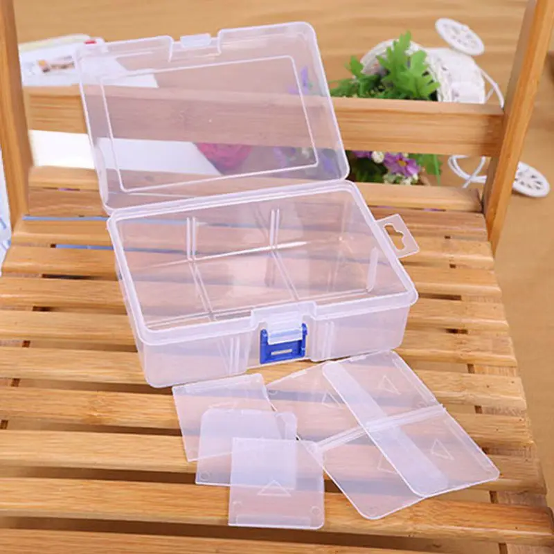 

Desktop Accessories Parts Adjustable Large Containers Plastic Storage Box Compartment