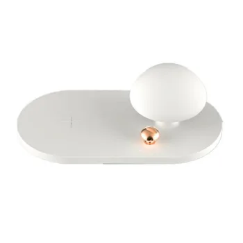 

3life Mushroom lamp wireless charger for iphoneX/8P