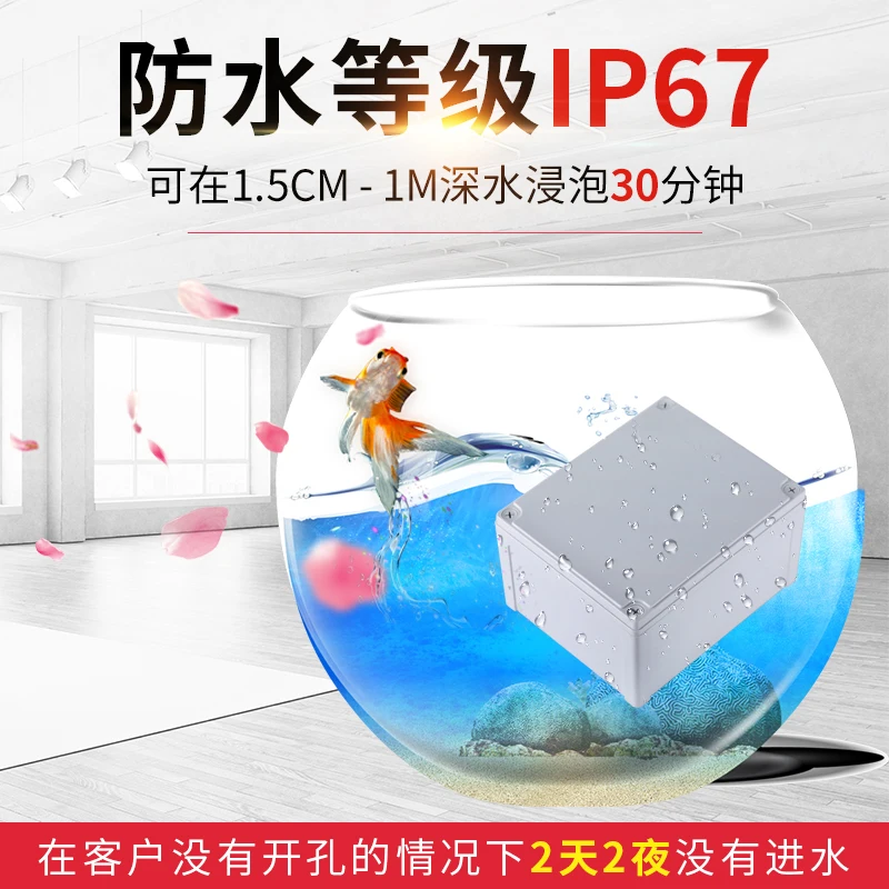 Оптовая продажа водонепроницаемая распределительная коробка IP67 из АБС пластика
