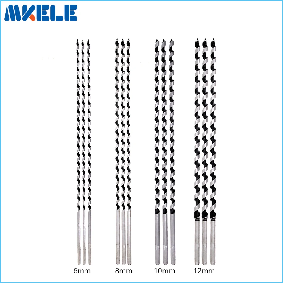 12pcs/set wood bits Quality Sarbon Steel Sharp Twist Drill Bit For