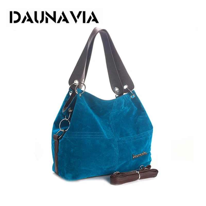 Us 9 99 50 Off Daunavia Brand Handbag Women Shoulder Bag Female Large Tote Soft Corduroy Leather Crossbody Messenger For 2019 In