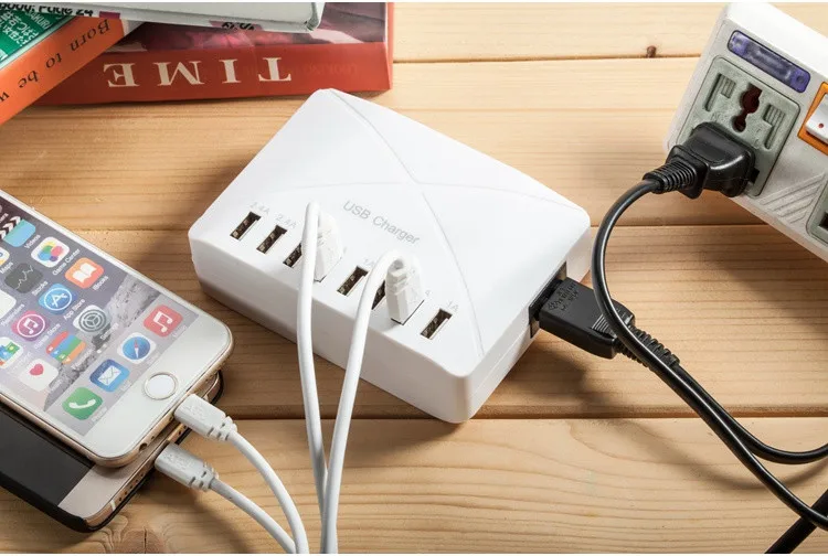 Hot sell quick USB charger Power Adapter USB power Strip 8 port USB Socket EU UK US power strip for mobile phone iphone samsung (6)