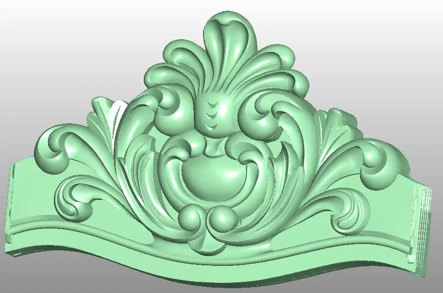 

3D model STL format file for cnc router engraving furniture sofa cabinet chair leg pattern Artcam 823