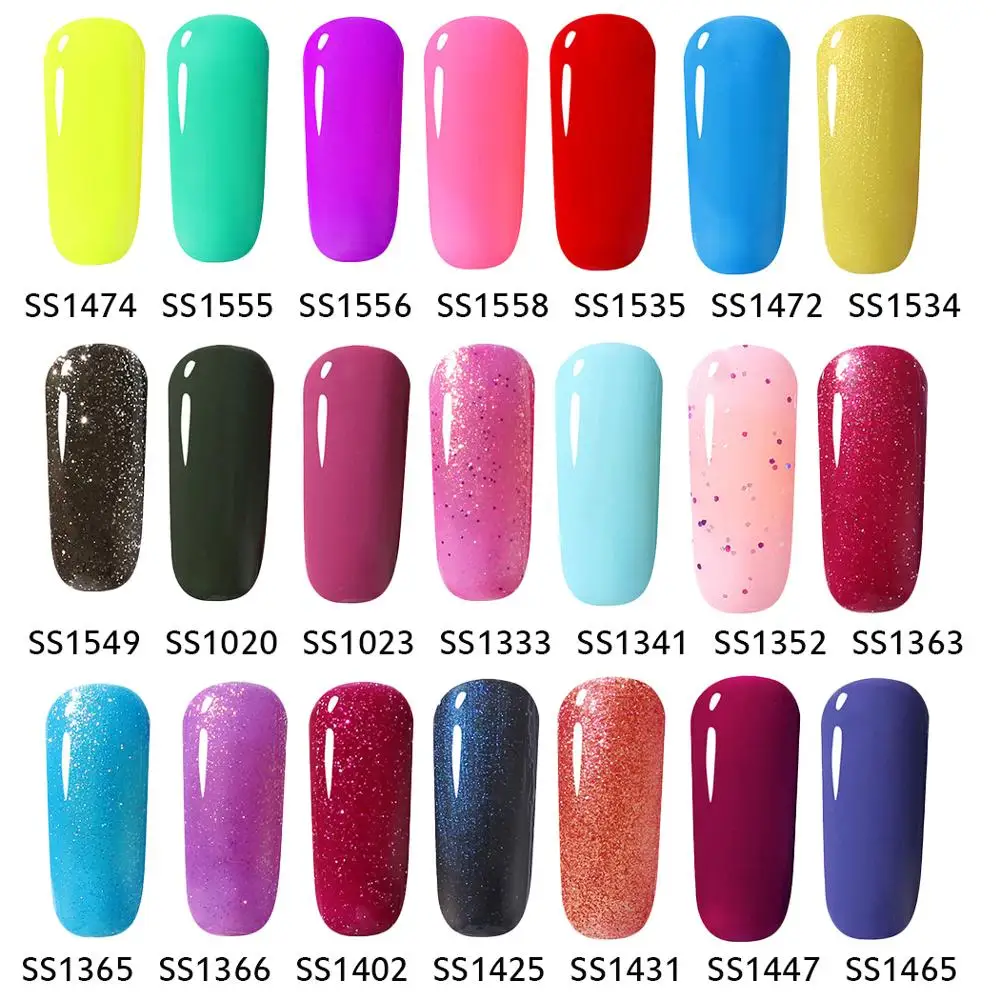 Nude color gel nail polish color list-1020-1863-1
