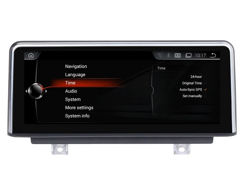 Excellent 10.25" Android 7.1 Car Player GPS Navigation for BMW 3 Series F30 F31 F34 2013-2016 with SD USB Stereo iDrive 4Core 2G+ 32G 3