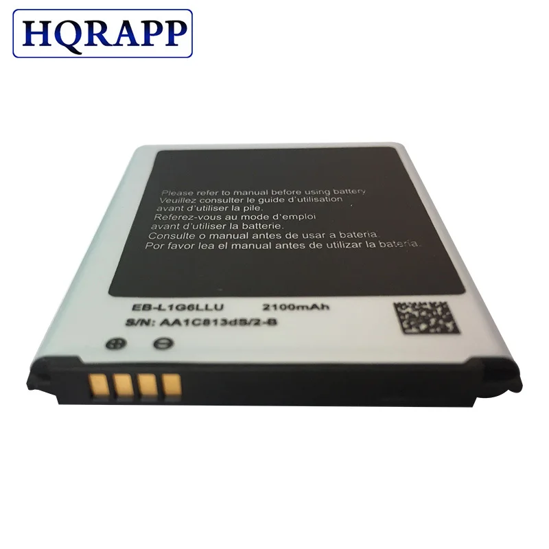 

3.8 V 7.98Wh EB-L1G6LLU EB L1G6LLU Rechargeable Phone Battery For Samsung Galaxy S3 i9300 GT-i9308 GT-i9301