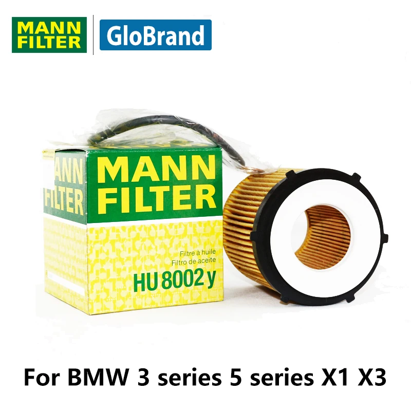 MANNFILTER car oil Filter HU8002y for BMW 3 series 5 series X1 X3 auto