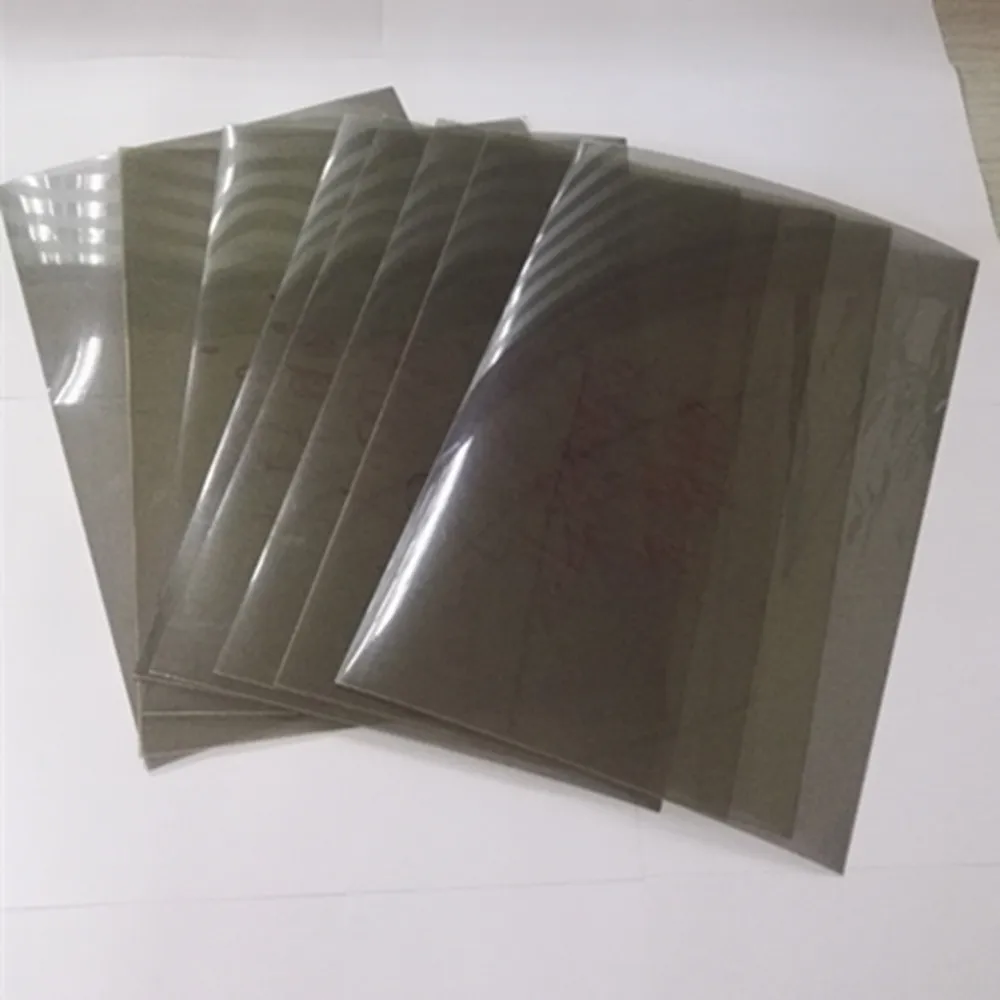 1pcs 30 20cm horizontal 0 degree glossy polarizer film for lcd polarizing filter sheet