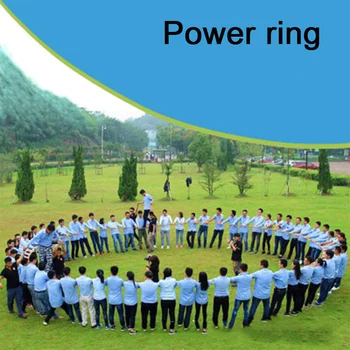 

Eva2king 2018 New Funny Outdoor Sport Power Circle Rope Expansion Training Game Props Solidarity Strength Training Equipment