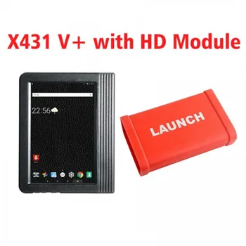 

Full system Launch X431 V+ Tablet Global Version with X431 Heavy Duty Module Work on Truck