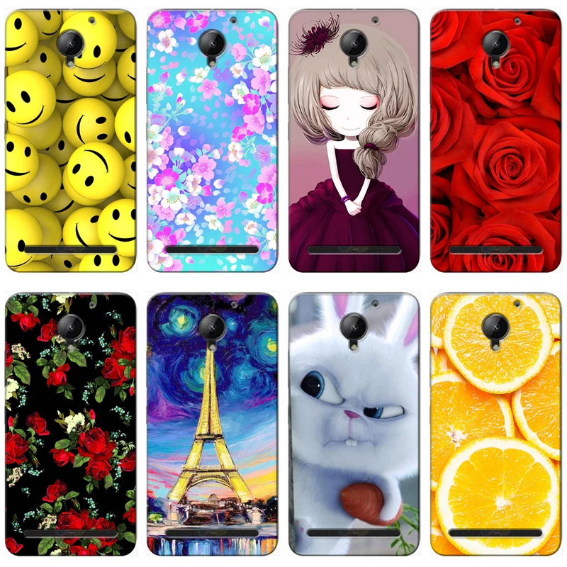 

TPU Case Coque for Lenovo Vibe C2 K10A40 Stone Back Cover Clear Soft Silicone Fundas 5.0 inch for Lenovo C2 Power Case Coque