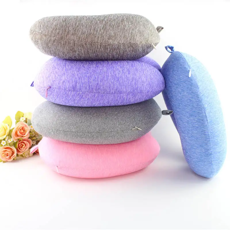 New Slow Rebound Memory Foam U-shaped Pillow Outdoor Travel Sambo U-shaped Health Memory Pillow 31*32*11cm