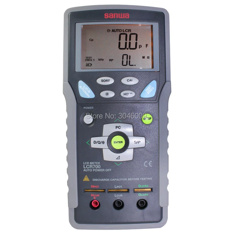 Japan Sanwa LCR700 LCR Meters/100KHz Handy type LCR meter Japan Sanwa LCR700 LCR Meters/100KHz Handy type LCR meter