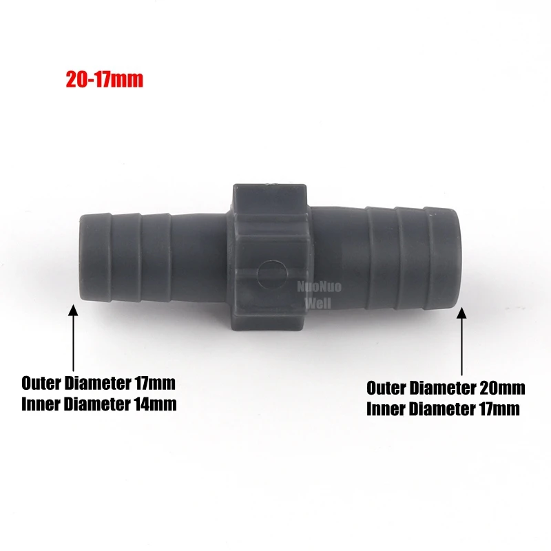 1 шт. 20 16 14 мм до 17 15 12 мм адаптер переменного разного диаметра. Шланг пагода соединение гардер орошения аквариума насос соединитель трубы