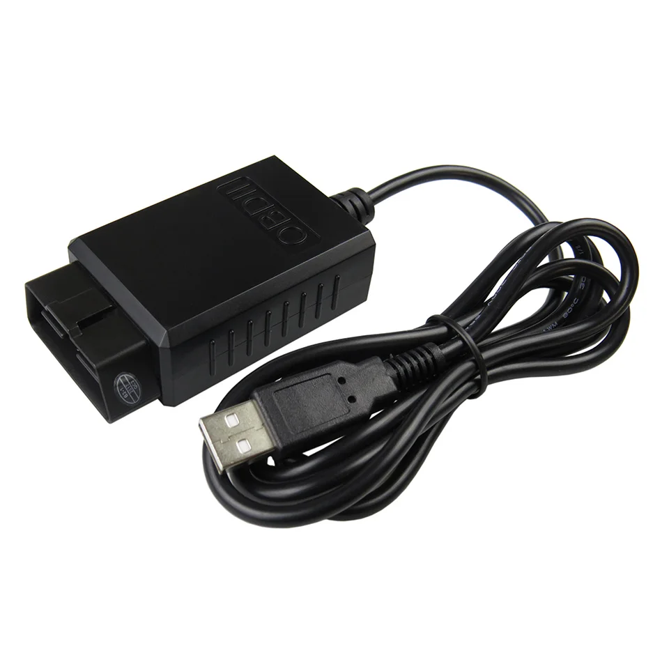 Сканер Elm327 V1.5 OBD2 OBDII сканер ELM 327 с интерфейсом USB CAN BUS для ПК адаптер OBD 2
