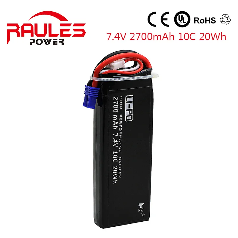 Hubsan H501S Lipo Battery 7.4V 2700mah 10C Battery For Hubsan H501S X4