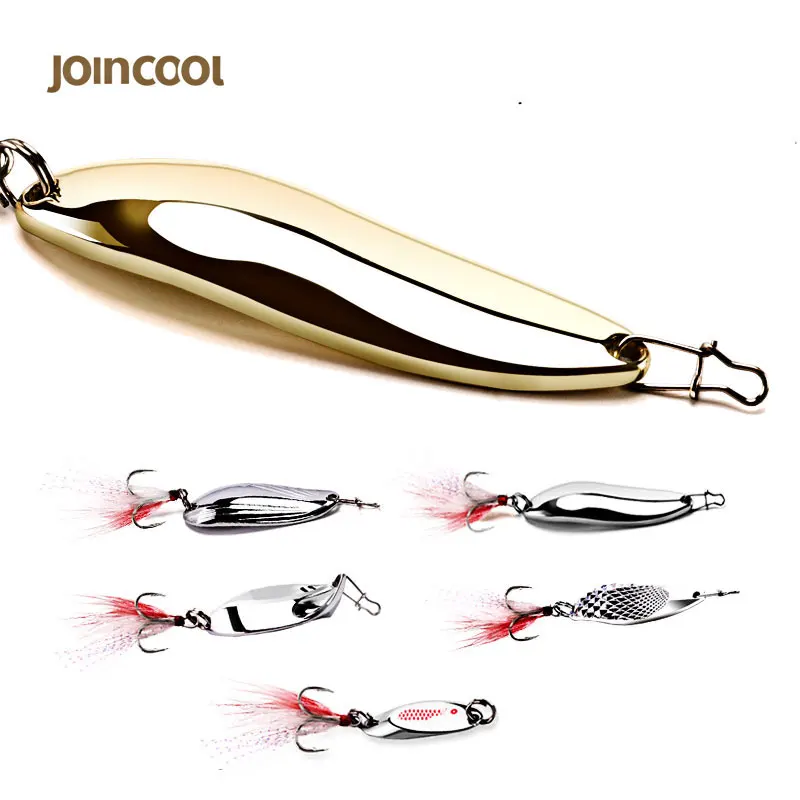 Joincool форель металлической ложкой приманки 7г-10г-13Г-15г-20г Рыбалка воблер жесткий приманки искусственные приманки тонущий рыбалка на сома Joincool форель металлической ложкой приманки 7г-10г-13Г-15г-20г Рыбалка воблер жесткий приманки искусственные приманки тонущий рыбалка на сома