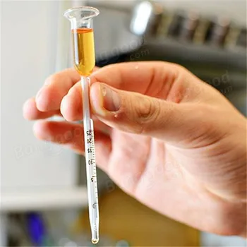 

0 to 25 Degree Glass Wine Shaker Alcohol Meter Vinometer Cork for a bottle Concentration Measuring Bar Kitchen Tools