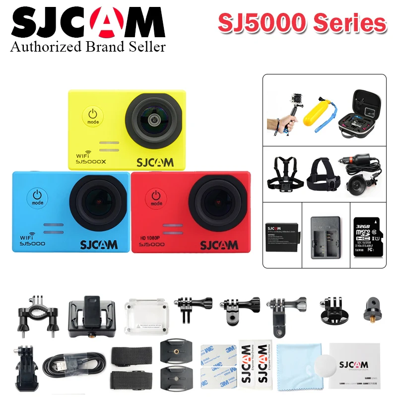 Original sjcam SJ5000 Series SJ5000 SJ5000 WiFi SJ5000 Plus SJ5000X font b Action b font Sport
