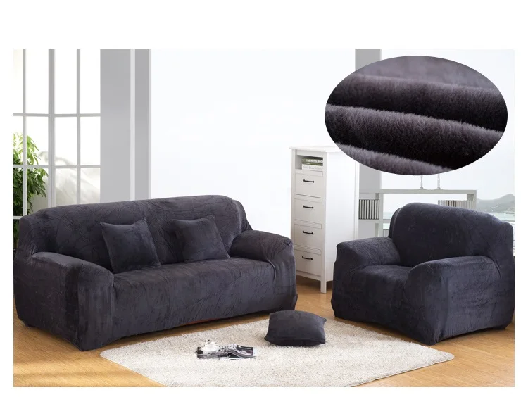 

Thickening plush elastic sofa cover all-inclusive fashion sofa cover full elastic slip-resistant sectional leather sofa cover