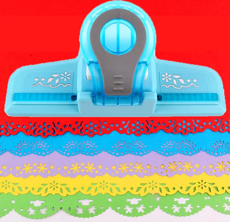 

Embossing DIY Fancy border Paper Printing Card Cutter Scrapbook Shaper large device Hole Punch Kids Handmade Craft gift