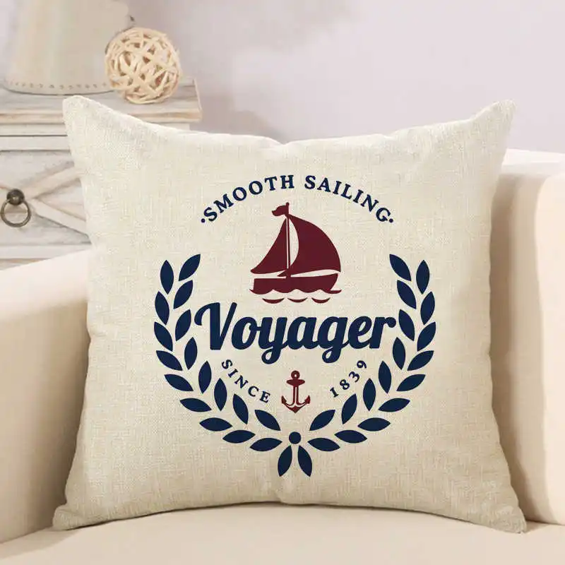 anchor steering wheel compass cushion cover (1)