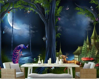 

beibehang wallpapers behang Papel de parede dreamy boulevard photo wallpaper home interior tv background papel mural rollo pared