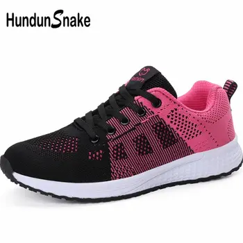 

Hundunsnake Mesh Women's Running Shoes Woman Sport Sneakers Female Shoes Sports Summer Footwear Black Tennis Train Trainer B-062